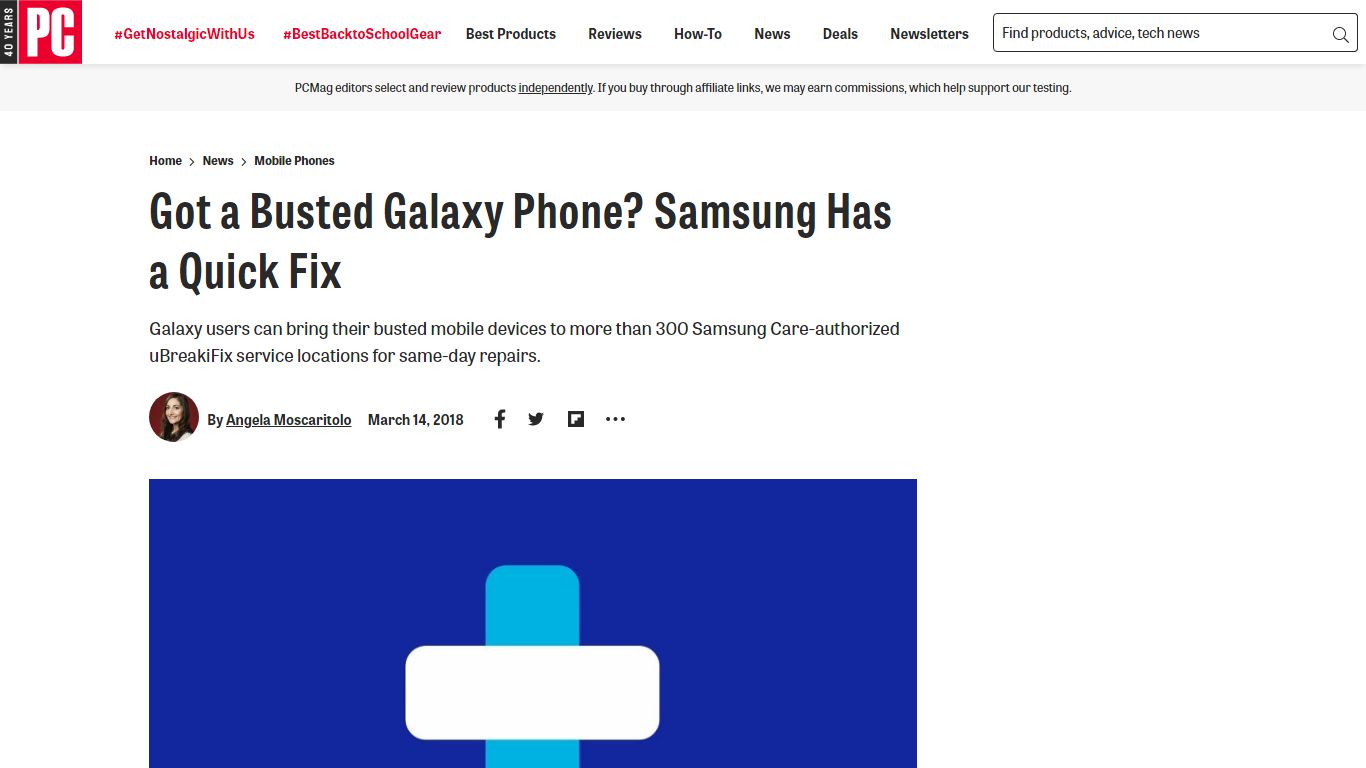 Got a Busted Galaxy Phone? Samsung Has a Quick Fix | PCMag
